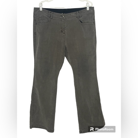 Exofficip Wide Leg Corduroy Pants Sz 16 - Picture 1 of 6